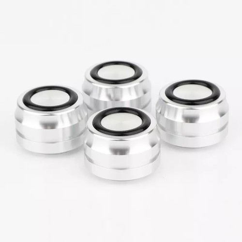 4pcs alluminio hifi amp - alluminio,